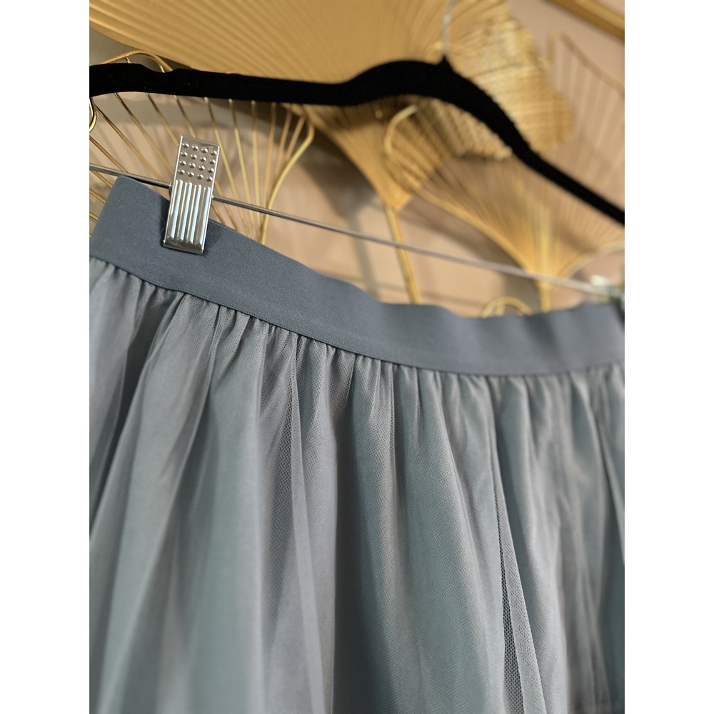 AE High-Waisted Tulle Mini Skirt - Picture 3 of 7